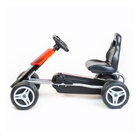 Dětská šlapací motokára Go-kart Baby Mix Speedy červená (zánovní)