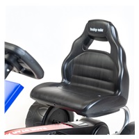Dětská šlapací motokára Go-kart Baby Mix Speedy červená (zánovní)