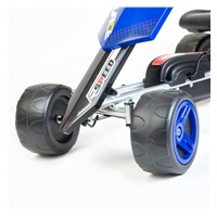 Dětská šlapací motokára Go-kart Baby Mix Speedy červená (zánovní)