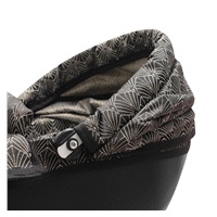 Luxusní dětský kočárek pro panenky New Baby COMFORT zlato černý