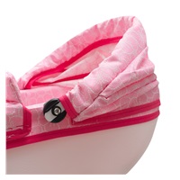 Luxusní dětský kočárek pro panenky New Baby COMFORT růžový