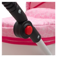 Luxusní dětský kočárek pro panenky New Baby COMFORT růžový