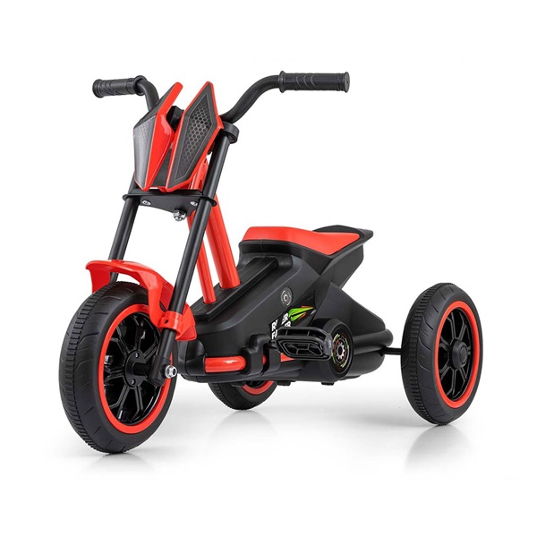 Dětská šlapací motokára Go-kart Milly Mally Rider červená (poškozený obal)