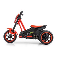 Dětská šlapací motokára Go-kart Milly Mally Rider červená (poškozený obal)