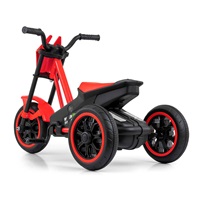 Dětská šlapací motokára Go-kart Milly Mally Rider červená (poškozený obal)
