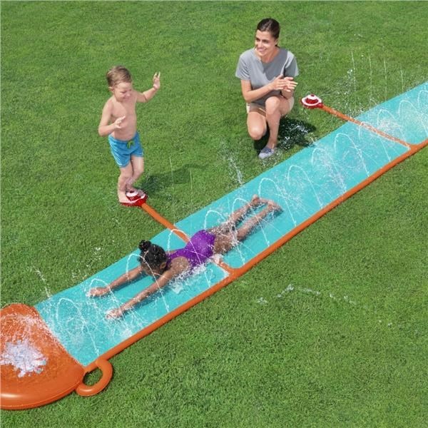 Vodní skluzavka se sprškami pro děti Bestway H2OGO! StomBlast 4.88m