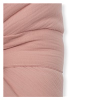 Mušelínová šněrovací zavinovačka New Baby old pink