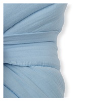 Mušelínová šněrovací zavinovačka New Baby blue