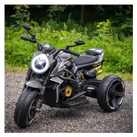 Dětská elektrická motorka Baby Mix Calabre černá (zánovní)