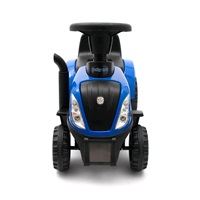 Dětské odrážedlo traktor s vlečkou a nářadím Baby Mix New Holland žlutý (zánovní)