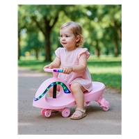 Gravitační odrážedlo pro děti s LED Baby Mix G-Force baby pink (poškozený obal)