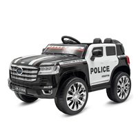 Dětské elektrické autíčko Baby Mix Police 4x4 černé (poškozený obal)