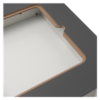 Dětský stůl a židle Baby Mix Leaf Grey