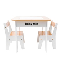 Dětský stůl a židle Baby Mix Leaf Natural