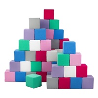Pěnové kostky-sada 45 velkých pěnových kostek Pyramida uni