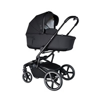 Kombinovaný kočárek s velkými koly 2v1 X-lander Cruiser 2.0 Cool Black 2025