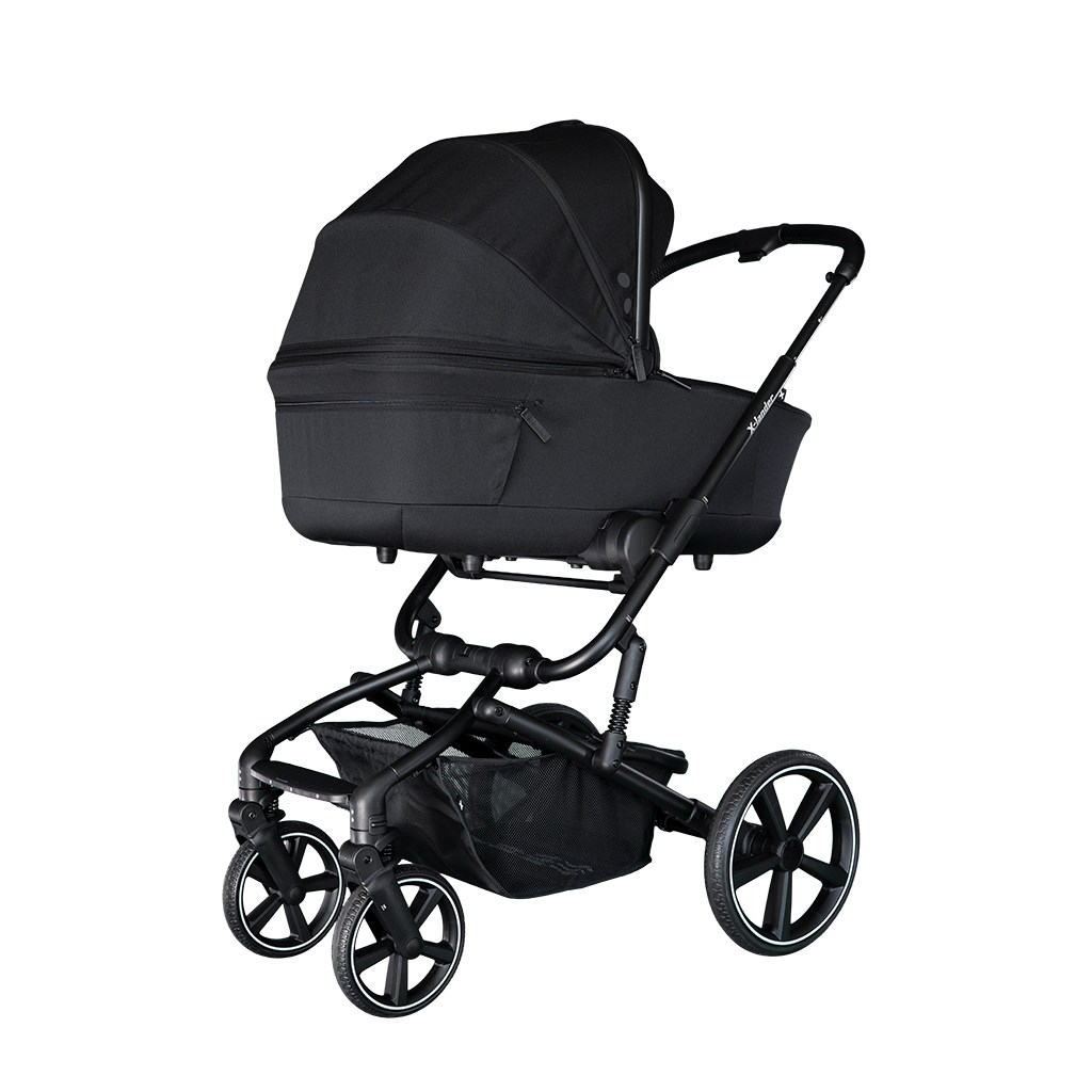 Kombinovaný kočárek s velkými koly 2v1 X-lander Cruiser 2.0 Cool Black 2025