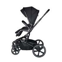 Kombinovaný kočárek s velkými koly 2v1 X-lander Cruiser 2.0 Cool Black 2025