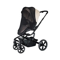 Kombinovaný kočárek s velkými koly 2v1 X-lander Cruiser 2.0 Cool Black 2025