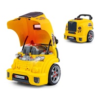 Realistický model přední části auta s otevírací kapotou Milly Mally N-GINE yellow