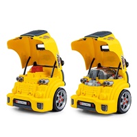 Realistický model přední části auta s otevírací kapotou Milly Mally N-GINE yellow