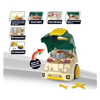 Realistický model přední části auta s otevírací kapotou Milly Mally N-GINE green