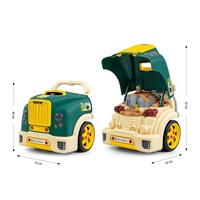 Realistický model přední části auta s otevírací kapotou Milly Mally N-GINE green