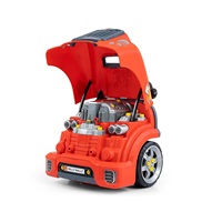 Realistický model přední části auta s otevírací kapotou Milly Mally N-GINE red