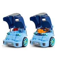 Realistický model přední části auta s otevírací kapotou Milly Mally N-GINE blue