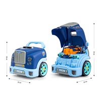 Realistický model přední části auta s otevírací kapotou Milly Mally N-GINE blue