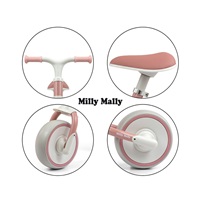 Dětské odrážedlo kolo Milly Mally Skippy pink