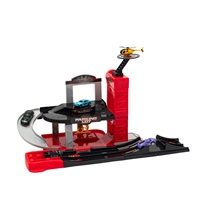 Garáž pro děti s helikoptérou Baby Mix (poškozený obal)