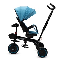 Dětská tříkolka Baby Mix Peony EVA modrá (Zánovní)