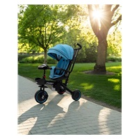 Dětská tříkolka Baby Mix Peony EVA modrá (Zánovní)