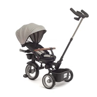 Luxusní dětská tříkolka s osvětlením Milly Mally Twinkle grey