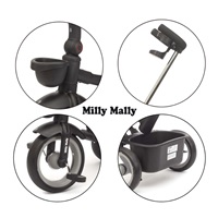 Luxusní dětská tříkolka s osvětlením Milly Mally Twinkle grey