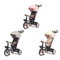 Luxusní dětská tříkolka s osvětlením Milly Mally Twinkle grey