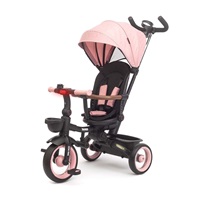 Luxusní dětská tříkolka s osvětlením Milly Mally Twinkle pink