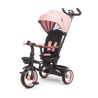 Luxusní dětská tříkolka s osvětlením Milly Mally Twinkle pink