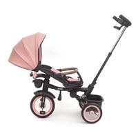 Luxusní dětská tříkolka s osvětlením Milly Mally Twinkle pink