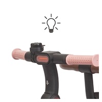Luxusní dětská tříkolka s osvětlením Milly Mally Twinkle pink