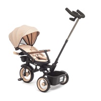 Luxusní dětská tříkolka s osvětlením Milly Mally Twinkle beige