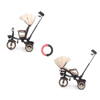 Luxusní dětská tříkolka s osvětlením Milly Mally Twinkle beige