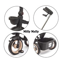 Luxusní dětská tříkolka s osvětlením Milly Mally Twinkle beige