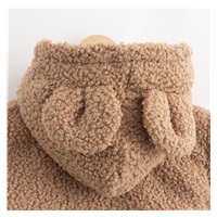 Kojenecká zimní mikinka s kapucí New Baby Teddy Winter