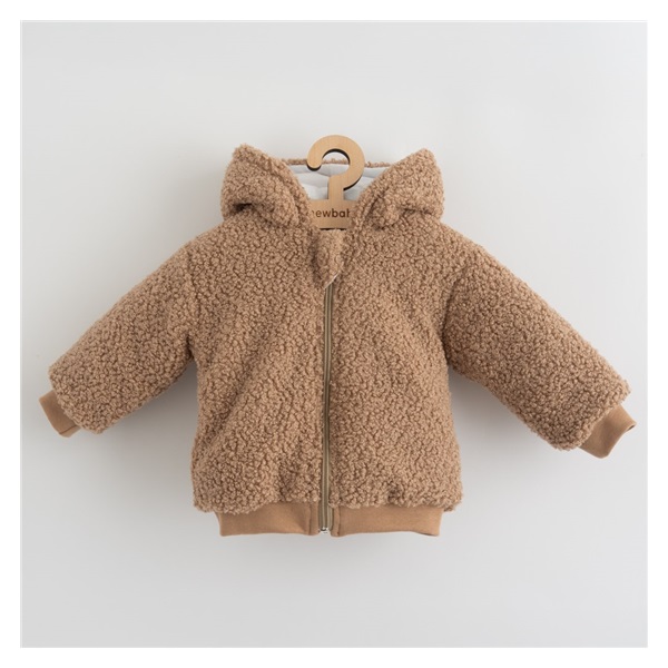 Kojenecká zimní mikinka s kapucí New Baby Teddy Winter
