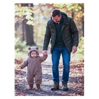 Kojenecký zimní overal bez šlapek New Baby Teddy Winter