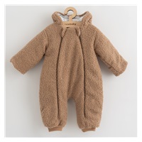 Kojenecký zimní overal bez šlapek New Baby Teddy Winter