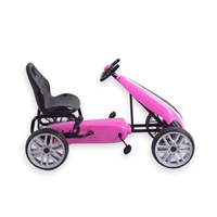POŠKOZENÝ OBAL Dětská šlapací motokára Go-kart Milly Mally Power růžová