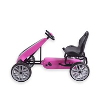 POŠKOZENÝ OBAL Dětská šlapací motokára Go-kart Milly Mally Power růžová